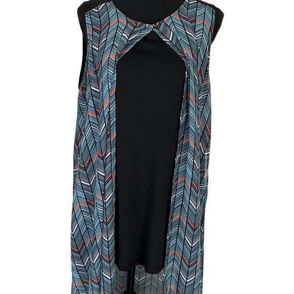 Wrangler Rock 47 (L) Green and Black Halter Maxi Sundress - Picture 8 of 9